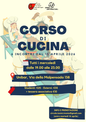 Corso di cucina 2026